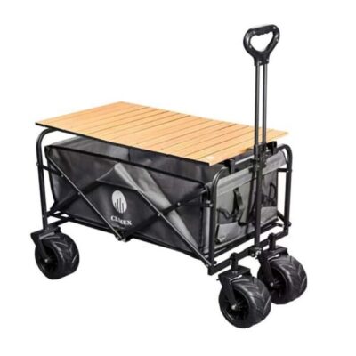 עגלת קמפינג מתקפלת Climex CL 700 עם שולחן – נשיאה ונוחות בשטח!