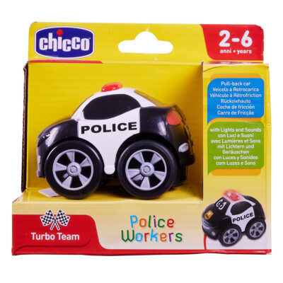 רכב חשמלי משטרה Turbo Team Workers Police מבית צ'יקו