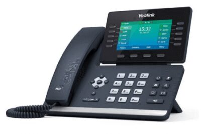 טלפון משרדי איכותי עם מסך מגע דגם T54W מבית Yealink