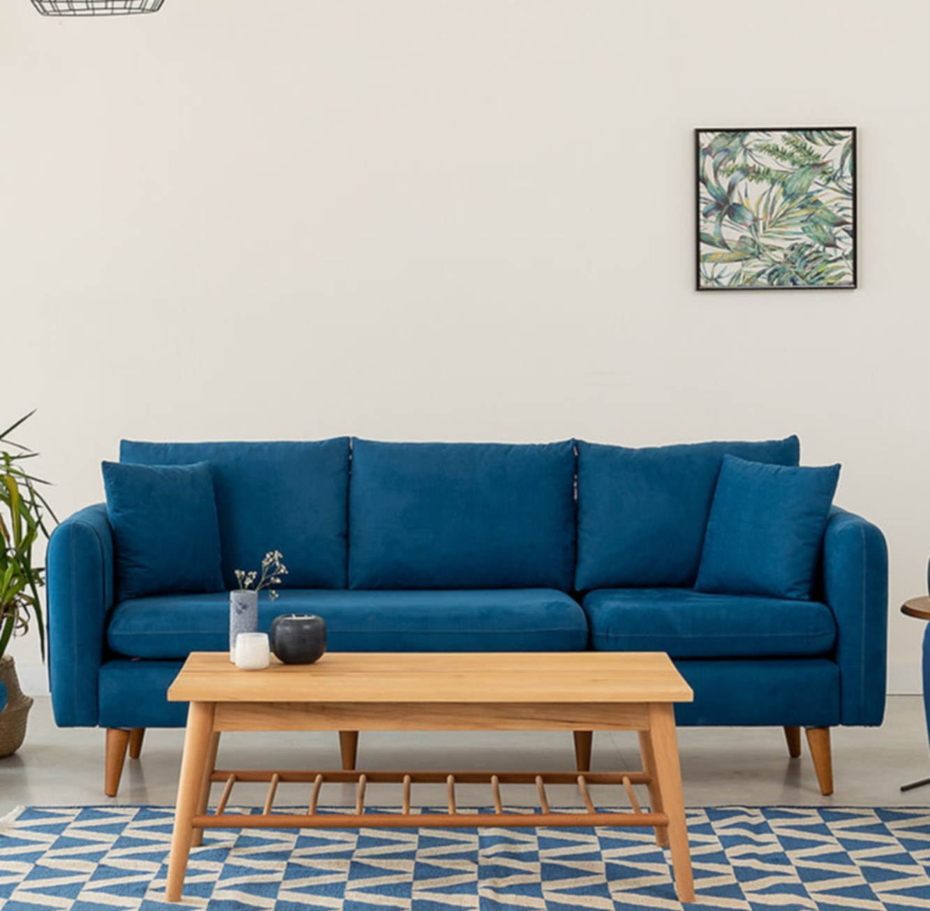 ספה תלת מושבית נוחה ומעוצבת דגם Sofia מבית HOMAX