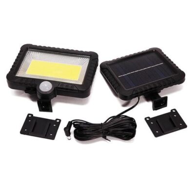 פרוז'קטור לד COB סולארי דגם F100 עם חיישני תאורה ותנועה מבית HOMAX