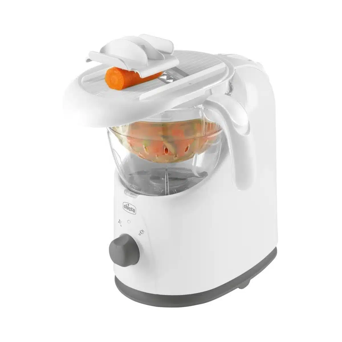 בלנדר מאדה להכנת מזון לתינוק - Steam Cooker Easy Meal מבית Chicco בלנדר מאדה להכנת מזון לתינוק - Steam Cooker Easy Meal מבית Chicco