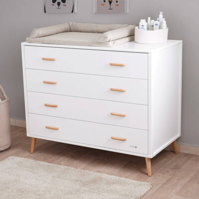 שידת אחסנה אליסון לבן/עץ - Alison™ Dresser White/Wood מבית Dainy's