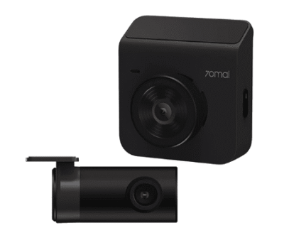 מצלמה דרך עם מצלמה אחורית דגם 70mai Dash Cam A400-1 מבית Xiaomi