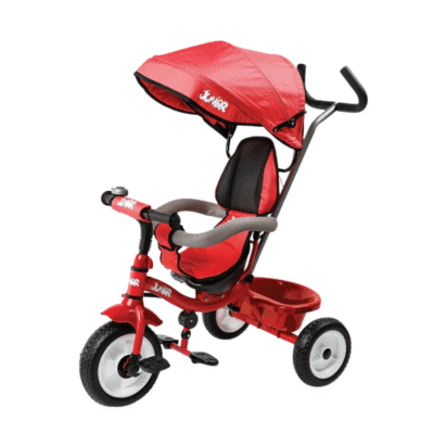 תלת אופן לילדים עם מושב מסתובב דגם DELUXE – חוויית רכיבה בטוחה, נוחה ומהנה לילדים!