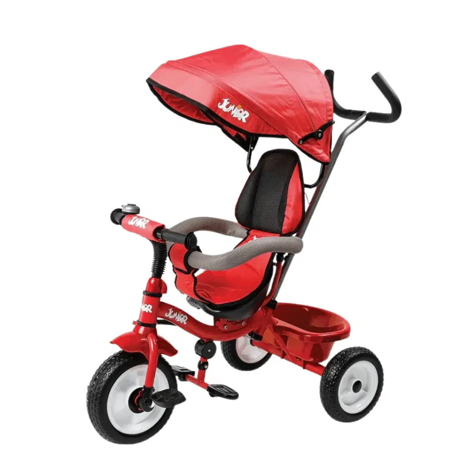 תלת אופן לילדים עם מושב מסתובב דגם DELUXE – חוויית רכיבה בטוחה, נוחה ומהנה לילדים!