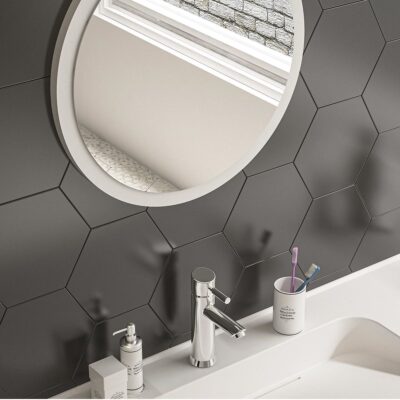 מראה עגולה לתלייה 45 ס”מ דגם RIO מבית Bradex