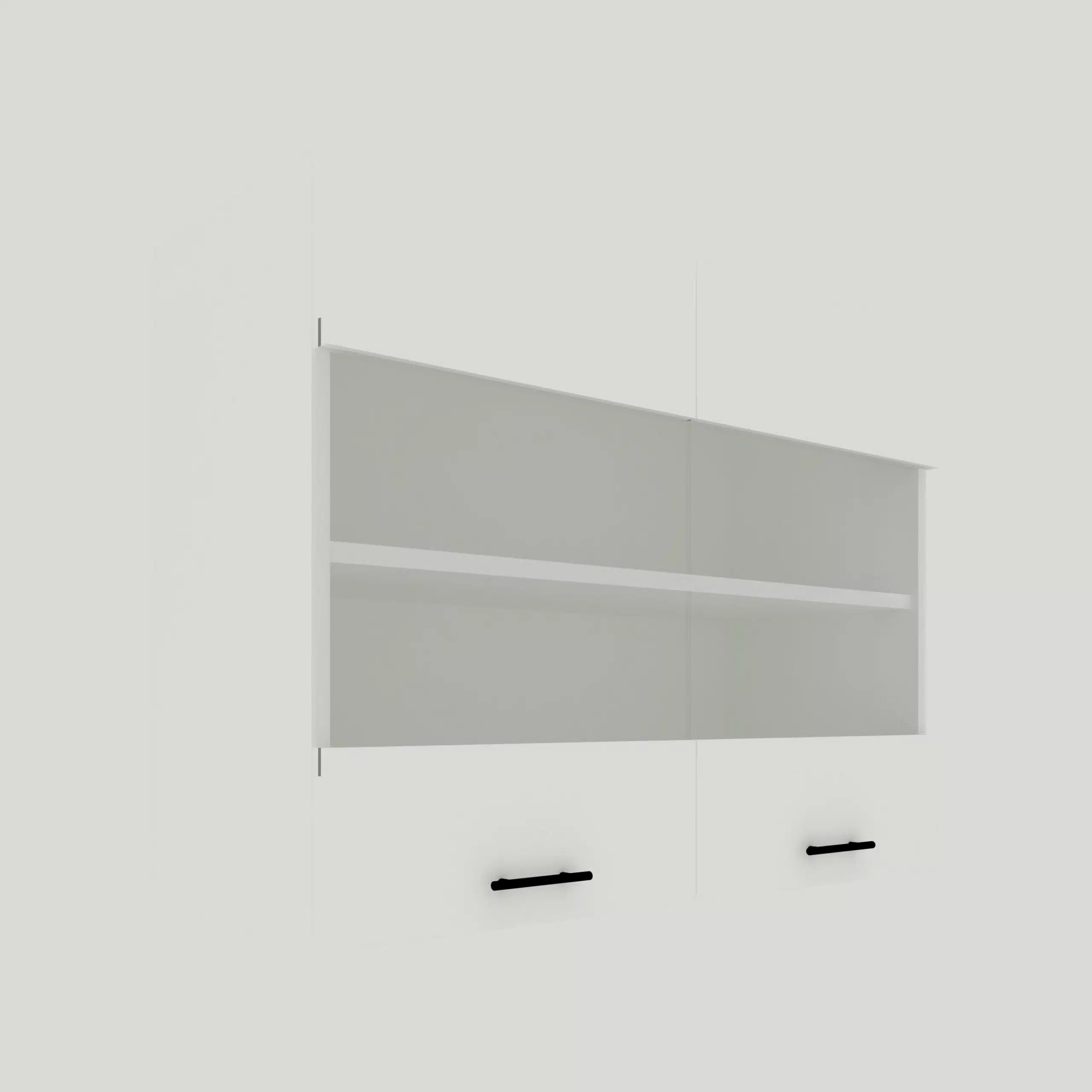 ארון שרות עליון למטבח רוחב 80 ס"מ דגם NETA מבית Tudo Design