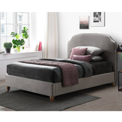 מיטה זוגית מעוצבת מרופדת דגם רימון מבית HOME DECOR