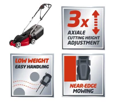 מכסחת דשא חשמלית 1000W דגם GC-EM 1030 מבית EINHELL