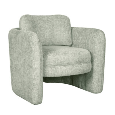 כורסא מעוצבת מרופדת בד רחיץ דגם טיילור מבית HOME DECOR