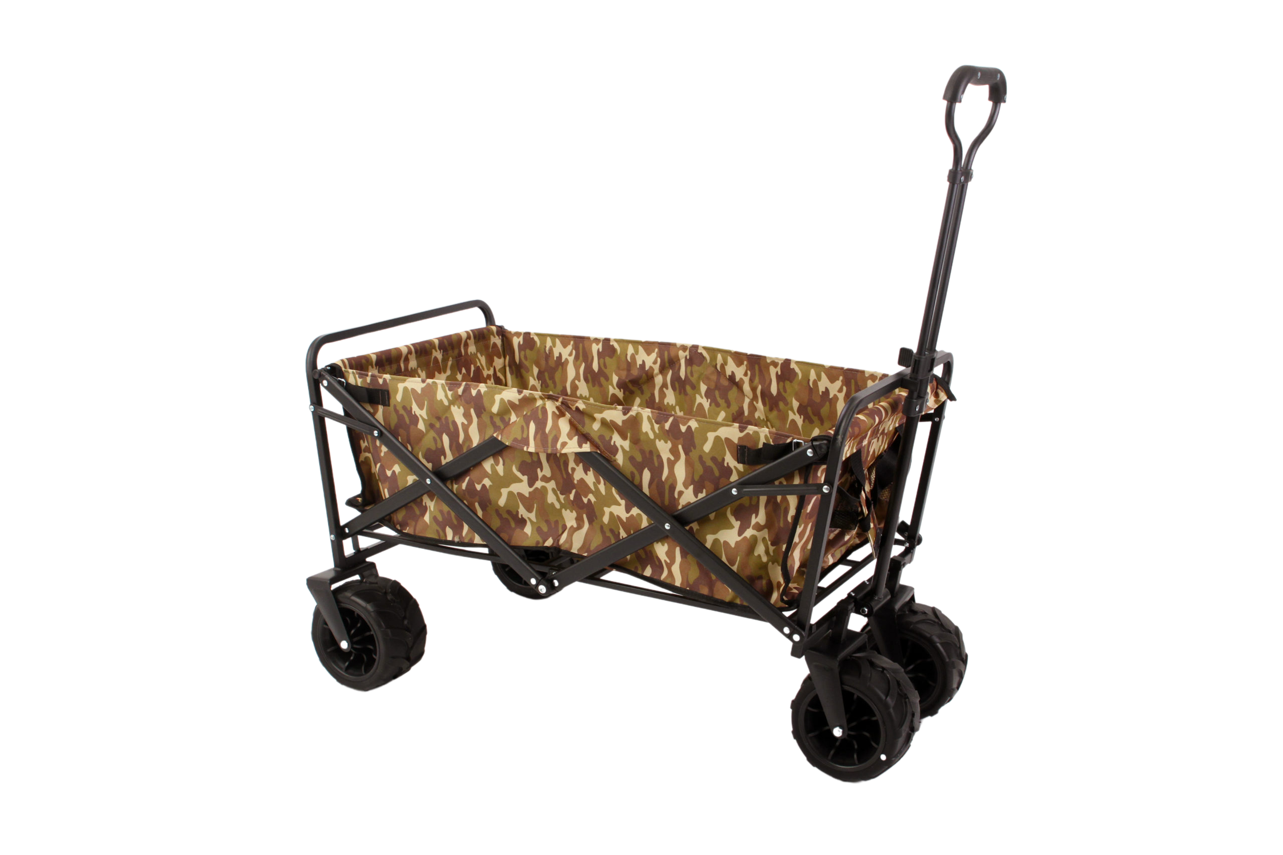 עגלת קמפינג מתקפלת עם גלגלים שטח מבית CAMP&GO