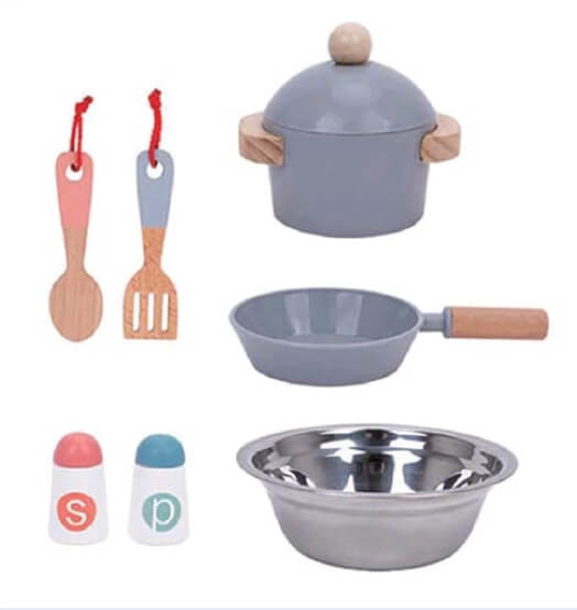 מטבח מעץ איכותי לילדים דגם TJ250 מבית Tooky Toy