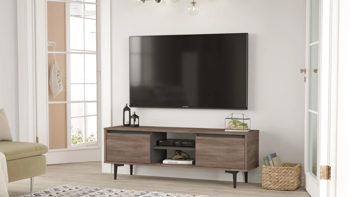 מזנון טלוויזיה מעוצב דגם Coral-AR1 מבית HOMAX