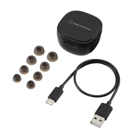 אוזניות אלחוטיות BLUETOOTH דגם ATH-SQ1TW מבית Audio Technica