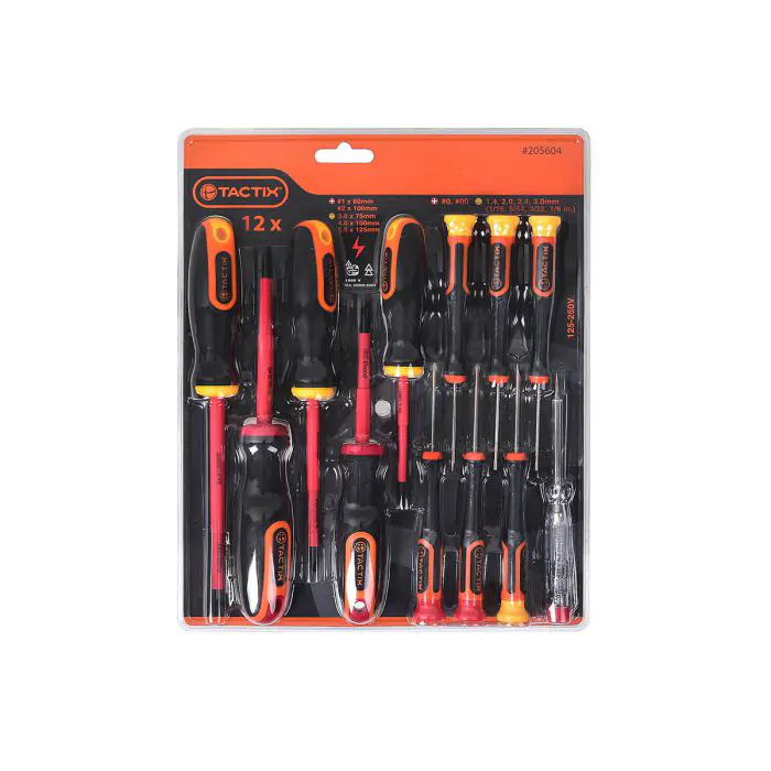 סט מברגים דגם 205604 מבית TACTIX