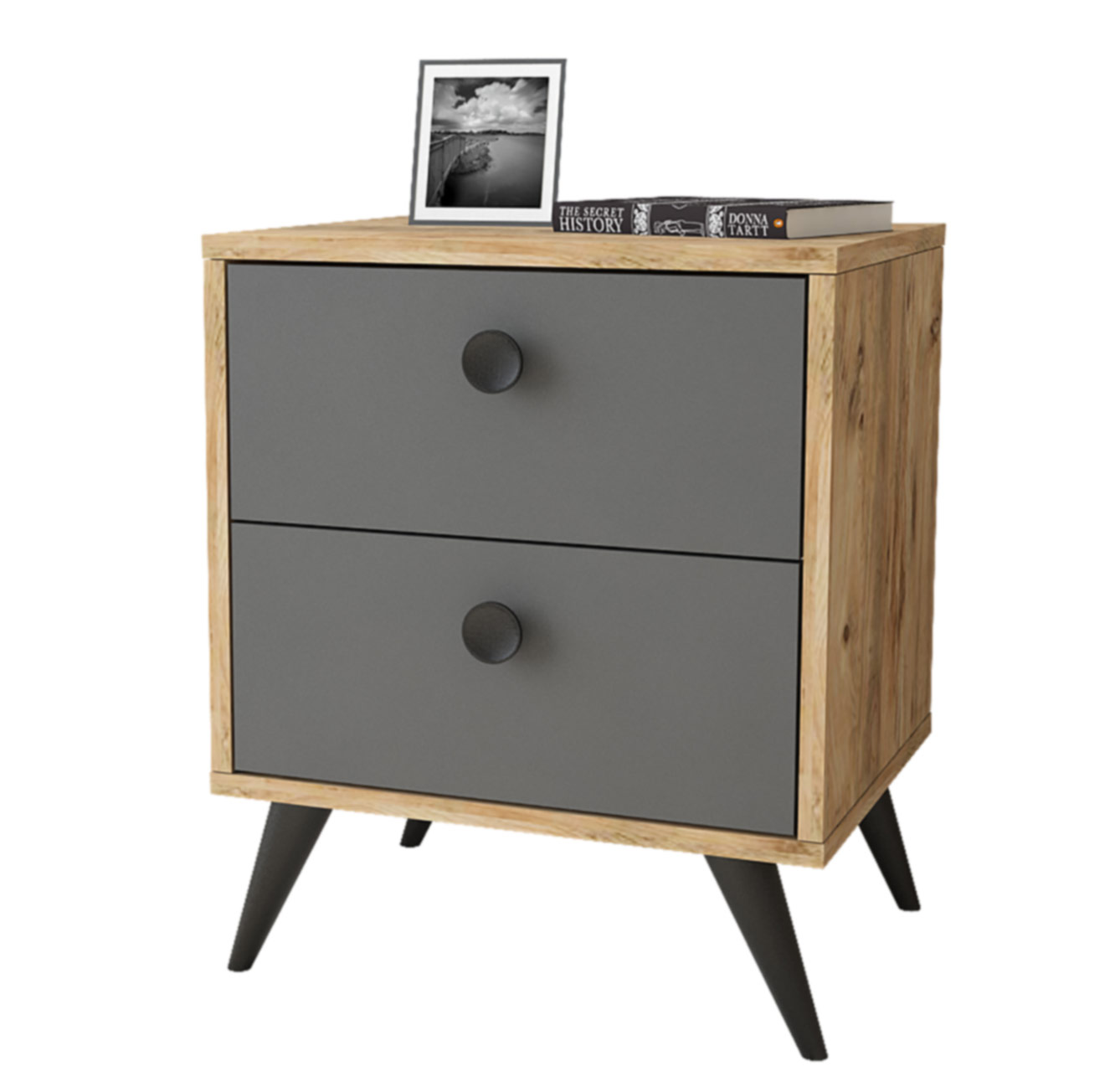 שידת לילה דגם Daisy-VL67-S מבית HOMAX