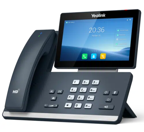 טלפון משרדי איכותי עם מסך מגע דגם T58W PRO מבית Yealink טלפון משרדי איכותי עם מסך מגע דגם T58W PRO מבית Yealink