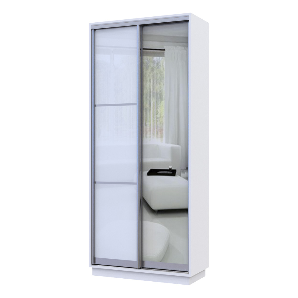 ארון הזזה 2 דלתות רוחב 90 ס"מ דגם אדם מבית HOME DECOR