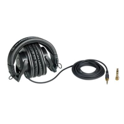 אוזניות מוניטור אולפן מקצועיות דגם ATH-M30x מבית Audio Technica