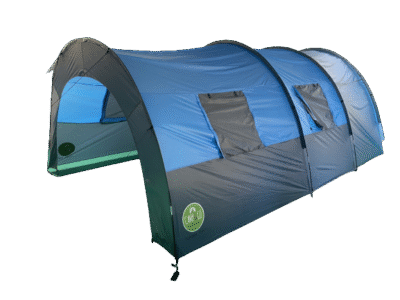 ‏אוהל תעלה משפחתי ‏ל-6 אנשים דגם TUNNEL TENT מבית Camp And Go