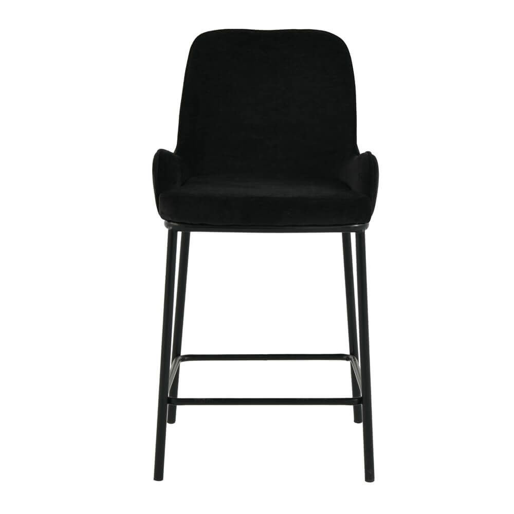 זוג כסאות בר מעוצבים ומרופדים דגם ברק מבית HOME DECOR