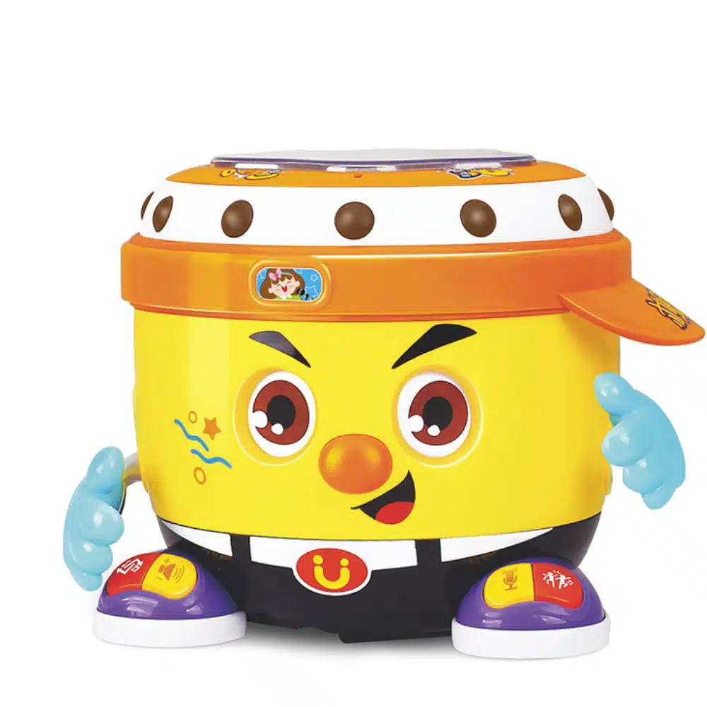 מערכת תופים מוזיקלית משולבת אורות וצלילים Dj Party Drum