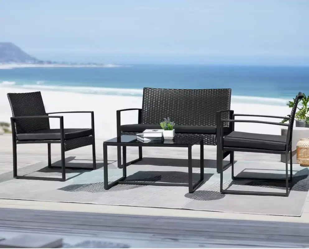 פינת ישיבה 4 חלקים ראטן דגם סיאטל מבית Playa פינת ישיבה 4 חלקים ראטן דגם סיאטל מבית Playa