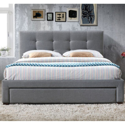 מיטה זוגית עם מגירת אחסון דגם סרינה מבית HOME DECOR