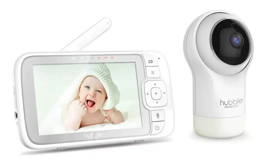 מצלמה אינטרקום ממומעת לתינוק כולל מסך "5 דגם NURSERY VIEW PRO מבית HUBBLE