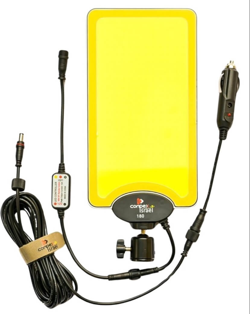 ערכת תאורה לשטח ולקמפינג דגם 180 מבית Conpex israel