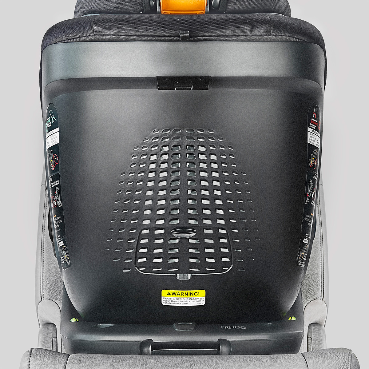 כיסא בטיחות מסתובב פיט360 קלירטקס - Fit360 ClearTex מבית Chicco