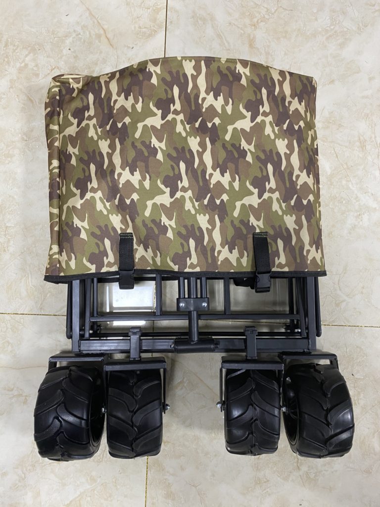 עגלת שטח מתקפלת עם גלגלי שטח עבים מבית CAMP&GO