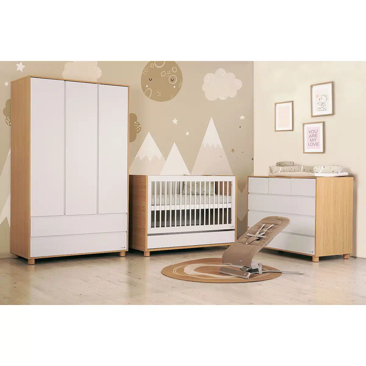 מיטת תינוק קורי - Corry Baby Bed 130x70 מבית Dainy's