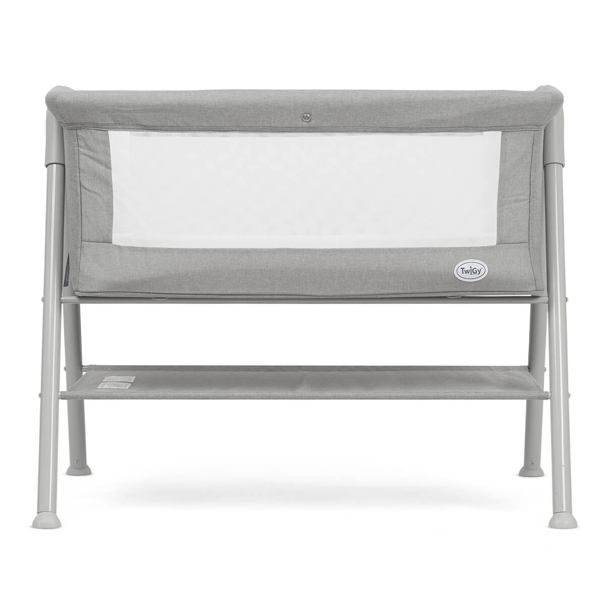 עריסה לתינוק דאלאס מסגרת אפורה – Dallas Baby Crib מבית Twigy