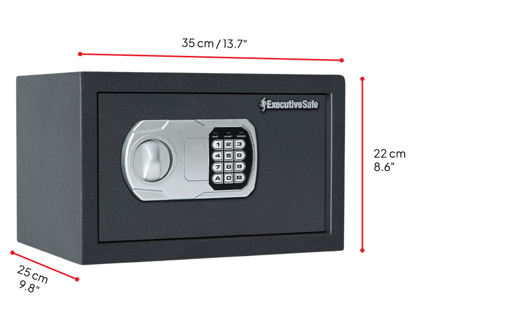 כספת ביטחון דיגיטלית דגם CS3 מבית ExecutiveSafe