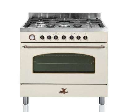 תנור 90 ס"מ משולב דגם IVORY BO684AH מבית Bompani