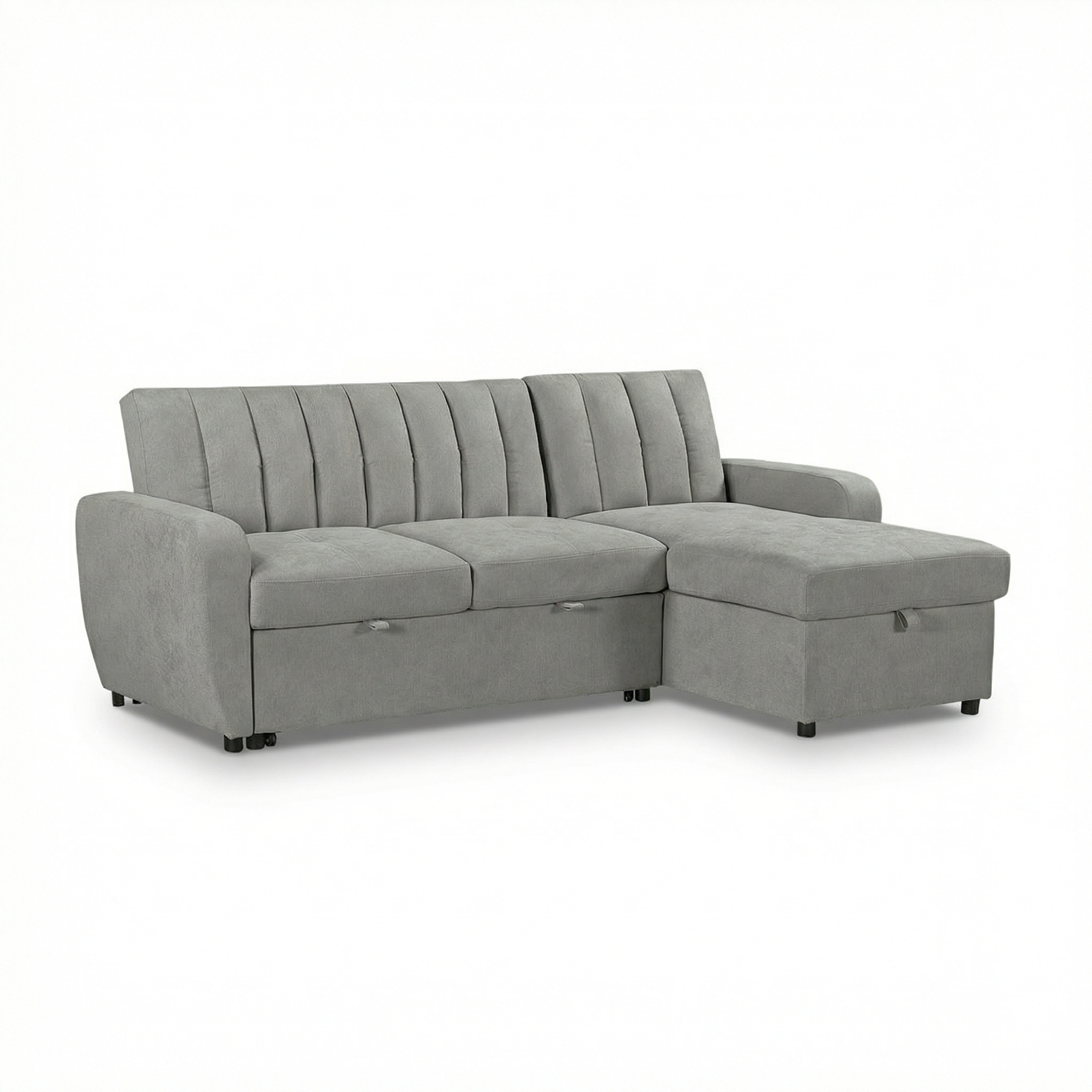 ספה פינתית נפתחת למיטה זוגית עם ארגז מצעים דגם יונית מבית HOME DECOR