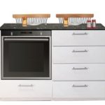 טופ דמוי שיש שחור