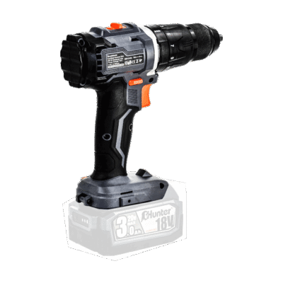 מברגה רוטטת/קודחת BrushLess 18V - גוף בלבד דגם 100312-015 מבית Hunter