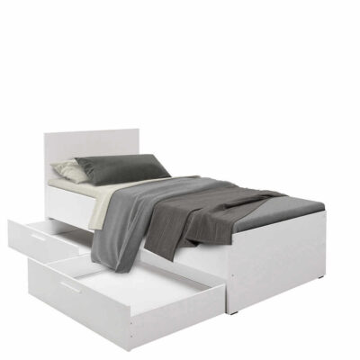 מיטת יחיד עם 2 מגירות אחסון דגם Leesa-KRC-092 מבית HOMAX