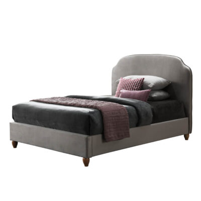 מיטה זוגית מעוצבת מרופדת דגם רימון מבית HOME DECOR