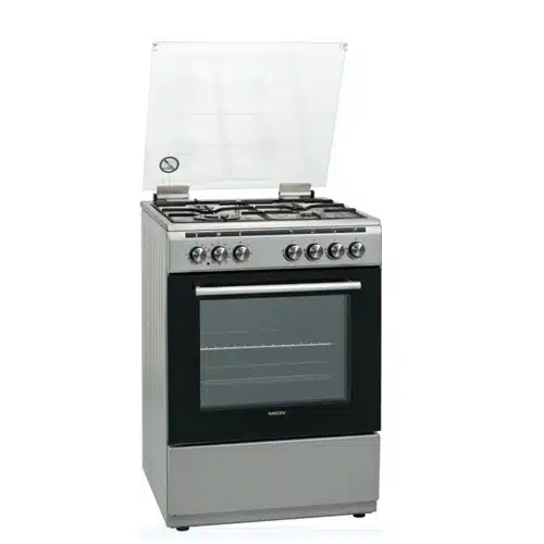 תנור משולב כיריים 60 ס''מ דגם NE-GO6060W מבית Neon