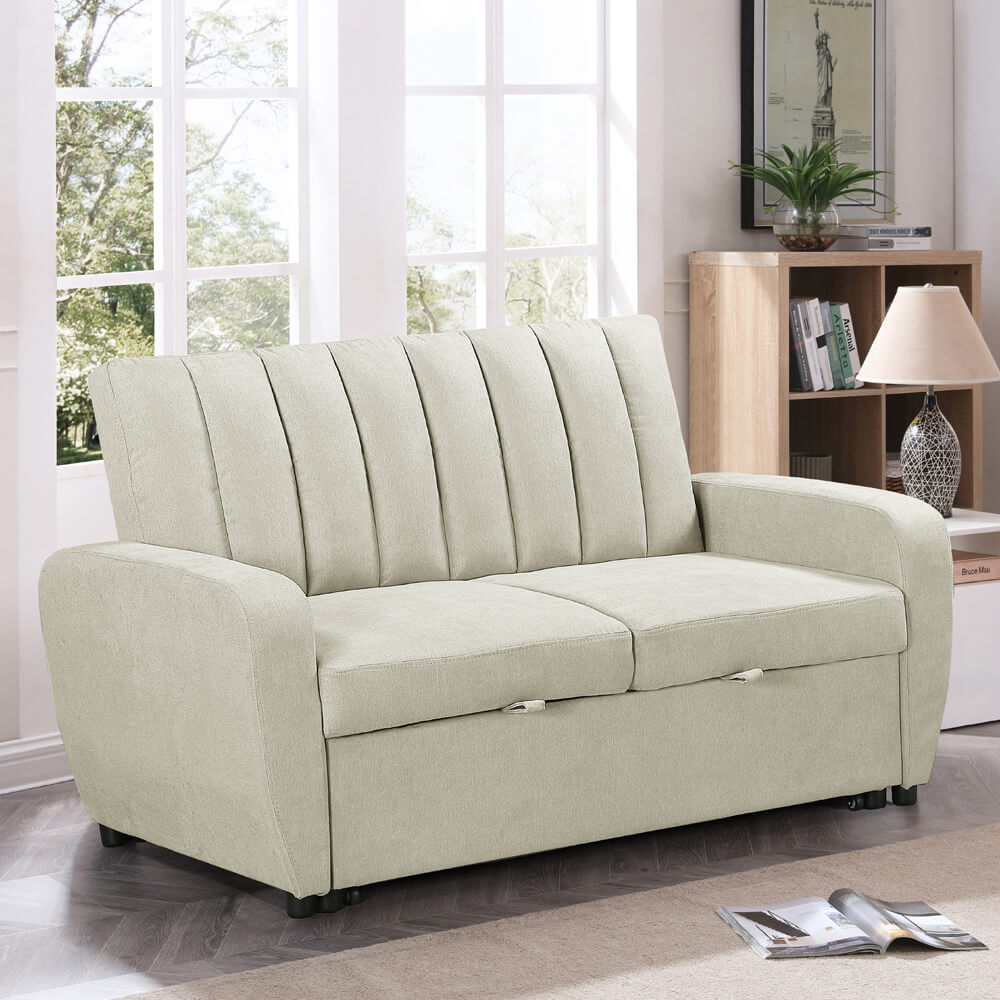 ספה דו מושבית נפתחת למיטה זוגית דגם נפאל מבית HOME DECOR