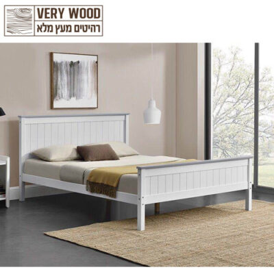 ‏מיטה זוגית 140/190 ס"מ דגם ליטל 140 מבית Home Decor