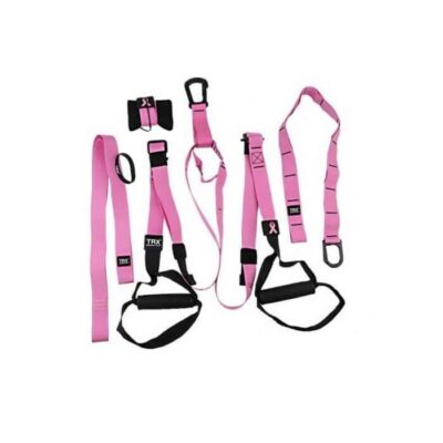 ערכת רצועות אימון מקבילות TRX PRO 4 בצבע ורוד דגם 101917