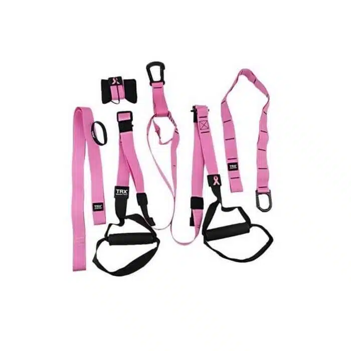 ערכת רצועות אימון מקבילות TRX PRO 4 בצבע ורוד דגם 101917
