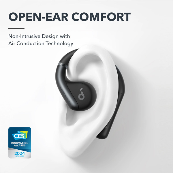 אוזניות Open Ear דגם soundcore AeroFit מבית Anker