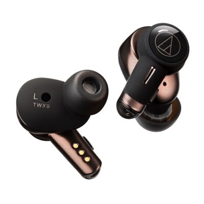 אוזניות אלחוטיות BLUETOOTH דגם ATH-TWX9 מבית Audio Technica