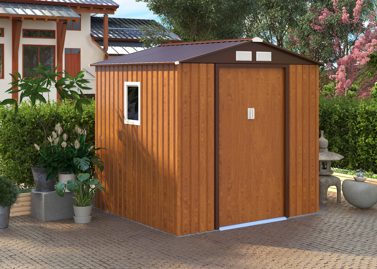 מחסן מתכת פרמיום במידות 3.40X3.19 דגם 11w1110 מבית Garden Top